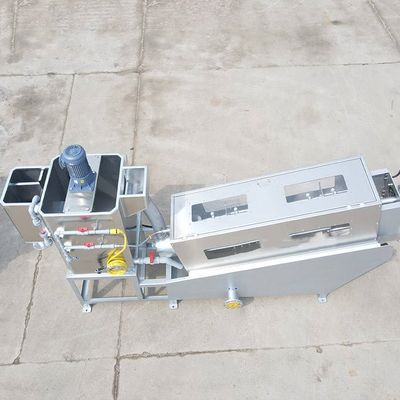 Stainless Steel Sludge Dewatering Machine Screw Press Wastewater Treatment Plant Sludge Dehydrator Efficient