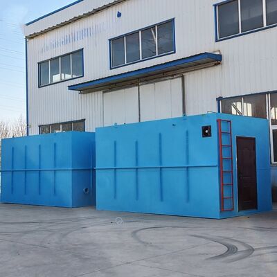 CE & ISO Integrated Wastewater Treatment Equipment for Village Sewage Projects